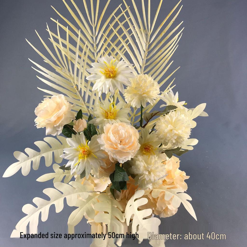 Seidenblumen-Gangdekorationen für Hochzeiten und Verlobungen