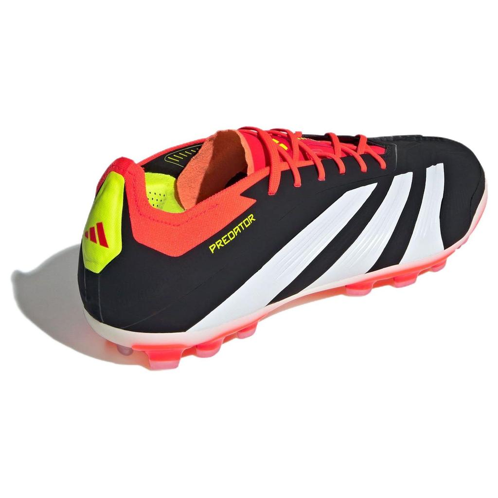 adidas Predator Elite Round Toe Lace-Up AG (Rubber Short Studs) Artificial Grass Soccer Shoes Unisex Soccer Shoes Black IF3208
