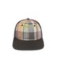Sseonleobeutueo Plaid Trucker Cap Charcoal