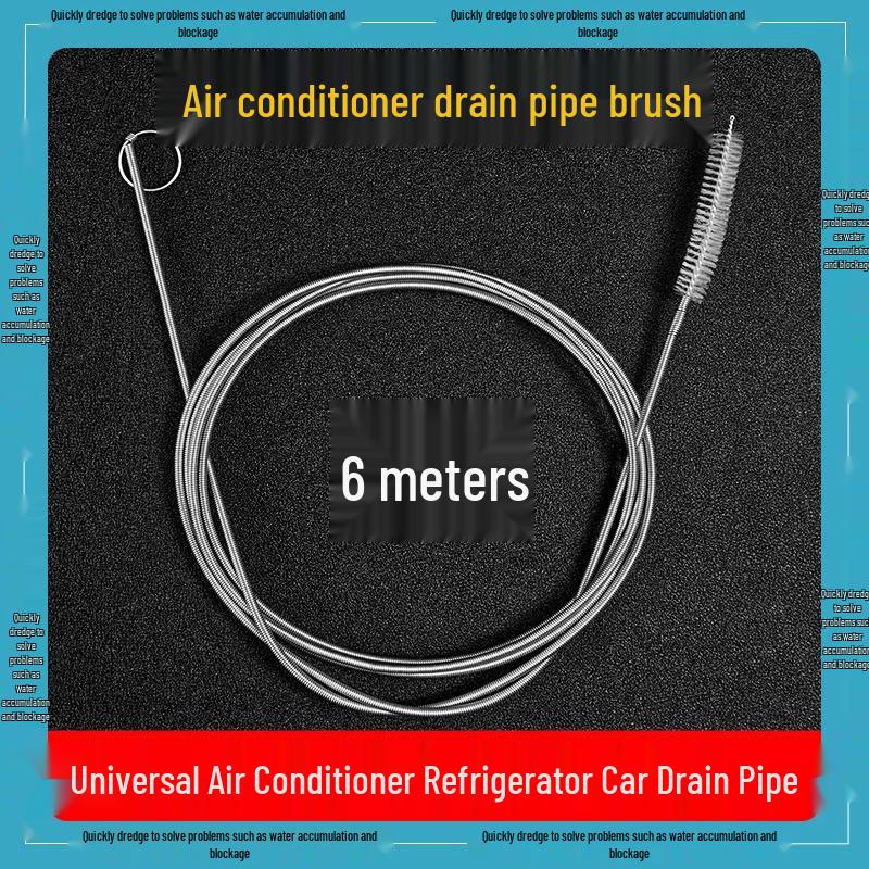 Air Conditioner Drain Pipe Cleaning Brush for Unclogging and Leak Prevention