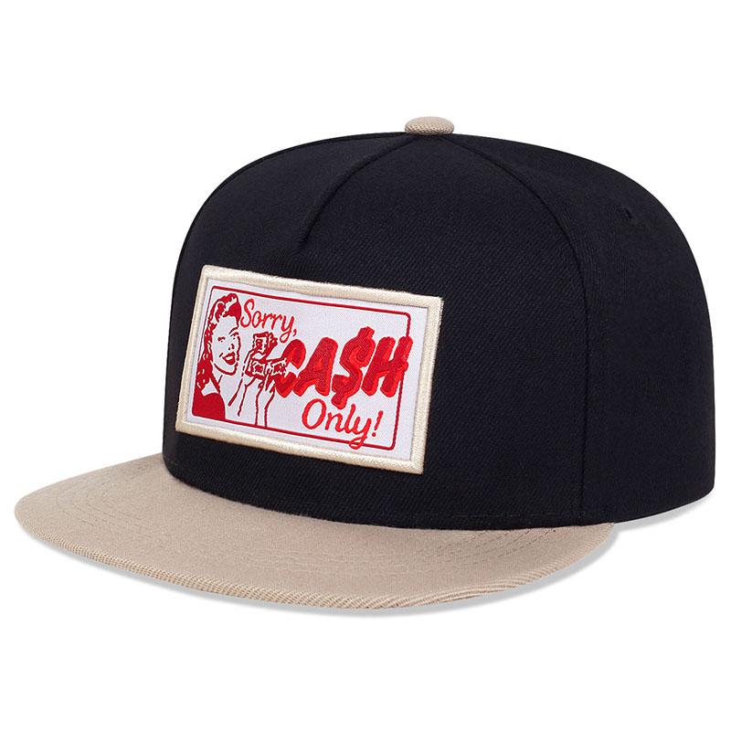 Fashion New Flat Brimmed Hat Cash Women S Embroidery Outdoor Leisure Daily Life Sunshade Hat Street Hiphop Hat Baseball Hat