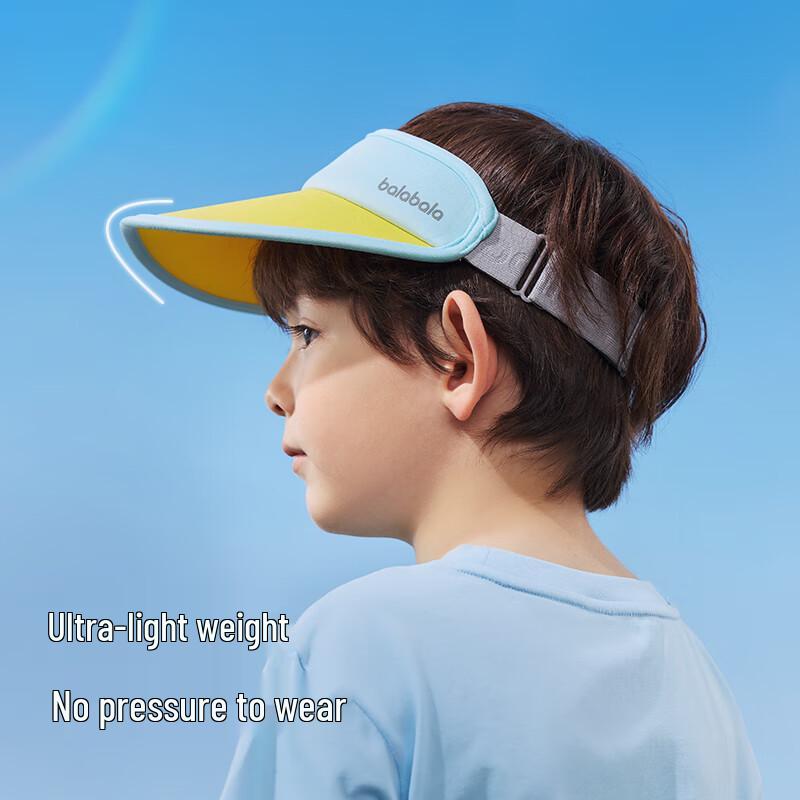 

Детская летняя кепка-козырек Balabala с цветовыми блоками 150