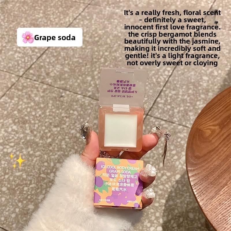 Small Ice Cool Balm Fresh and Fragrant Solid Perfume To Smell The Whole Body Lasting Perfume Woman