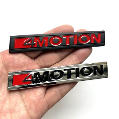 3D Metalen 4 Motion Logo 4motion Embleem Auto Achterklep Badge Sticker Voor VW Tiguan Passat B8 Polo Jetta Golf 4 5 6 7 MK4 MK5 MK6 OO1