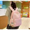 Schoolbag Japanese ins Large Capacity Simple Lightweight Casual Versatile School Bag Fourth and Sixth Grades Middle and High School Students Backpack
