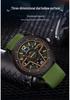 Sanda Creative 3D Hollow Electronic Watch – Trendy Unisex Steering Wheel Design