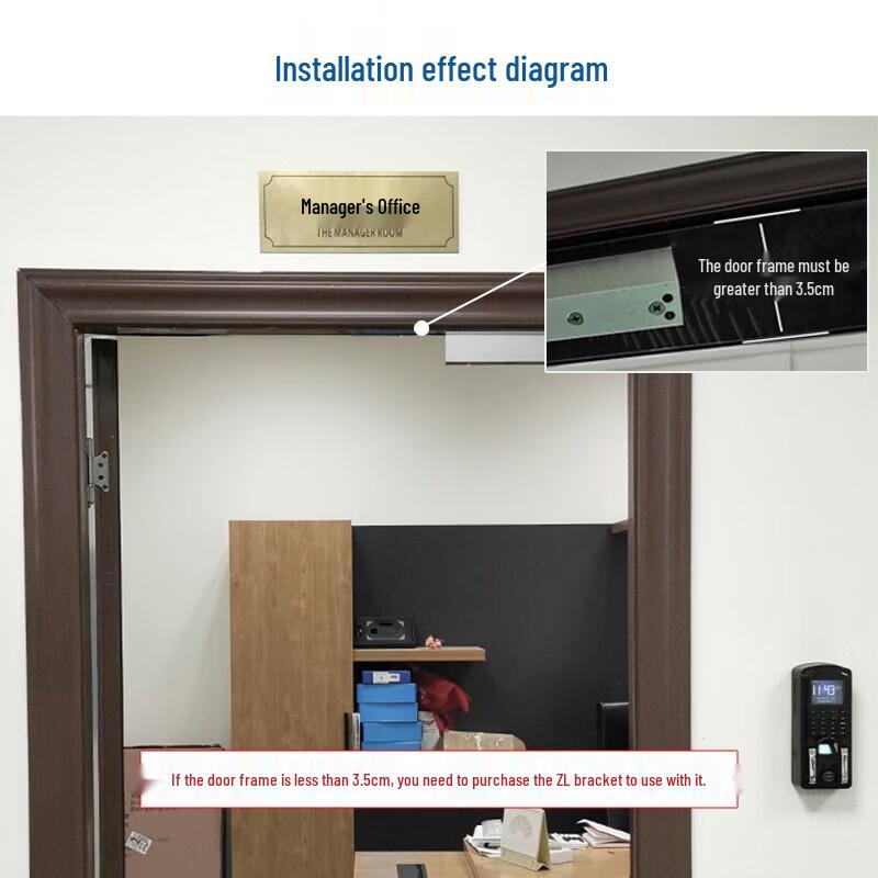 Realand S02TC Single Door Magnetic Lock Access Control Kit CN Plug (adapter Included)