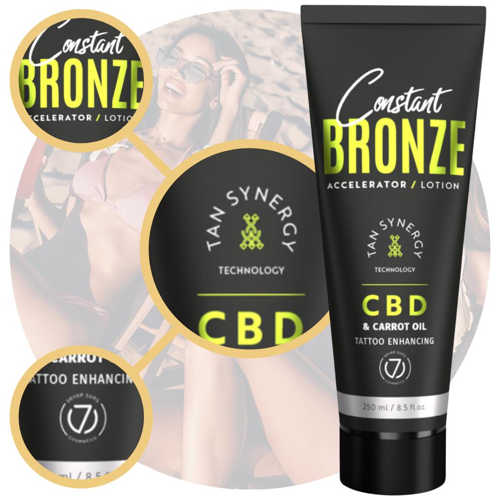 7suns Constant Bronze CBD&Carrot Oil Accelerator Lotion 250ml