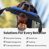 Hundetraining Beißstange reißfestes Tuch aufgenähtes Leder interaktives Tauziehen Haustierspielzeug Hundetraining Zubehör für draußen