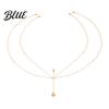 Tassel Waist Chain Chain Adjustable Sexy Style with Oil-Dropping Flower
