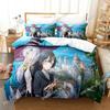 Anime Wandering Witch Journey Of Elaina Bedding Set Bedroom Soft Modern Bedspreads Comefortable Duvet Cover Quilt Pillowcase