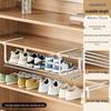 WEZHO Stainless Steel Telescopic Cabinet Shelf & Shoe Rack, 3-Pack