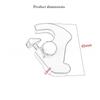 Motorcycle Backrest Fastening Clip Quick Release Bracket Accessory for Harley Touring Road King Sportster XL883 XL1200  883 1200