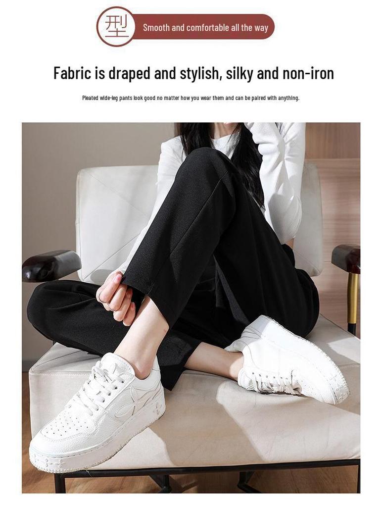 Women's High-Waisted Korean-Style Carrot Pants - Spring New Casual Harem Trousers