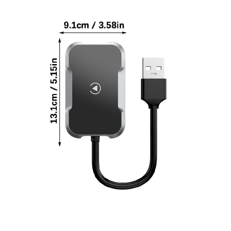 Plugs Play Cabled to Wireless Dongle Converter Adapter Quick Installation For Phone Fast Auto Pairing Enjoy Cable Frees
