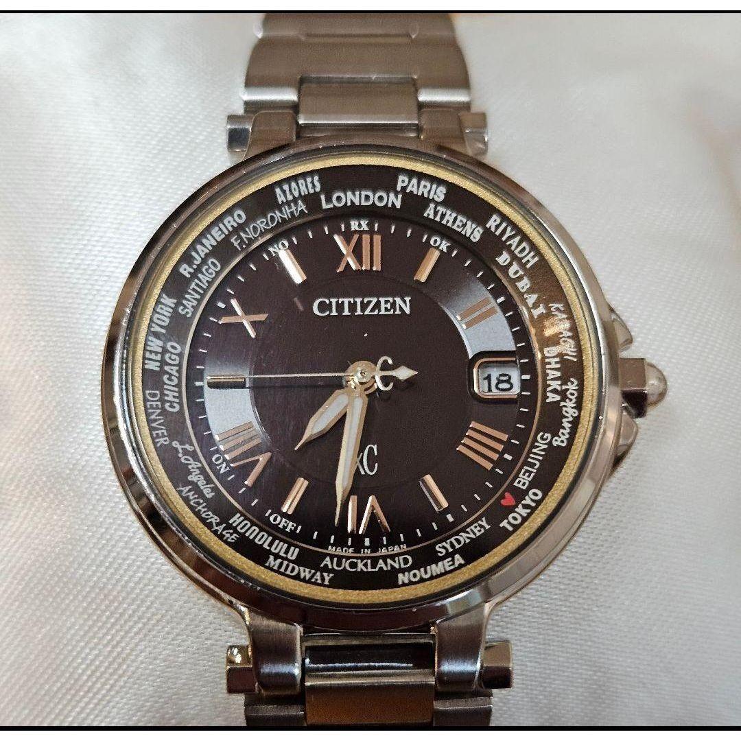 Beautiful item!! CITIZEN xC (Cross Sea) Happy Flight  New battery