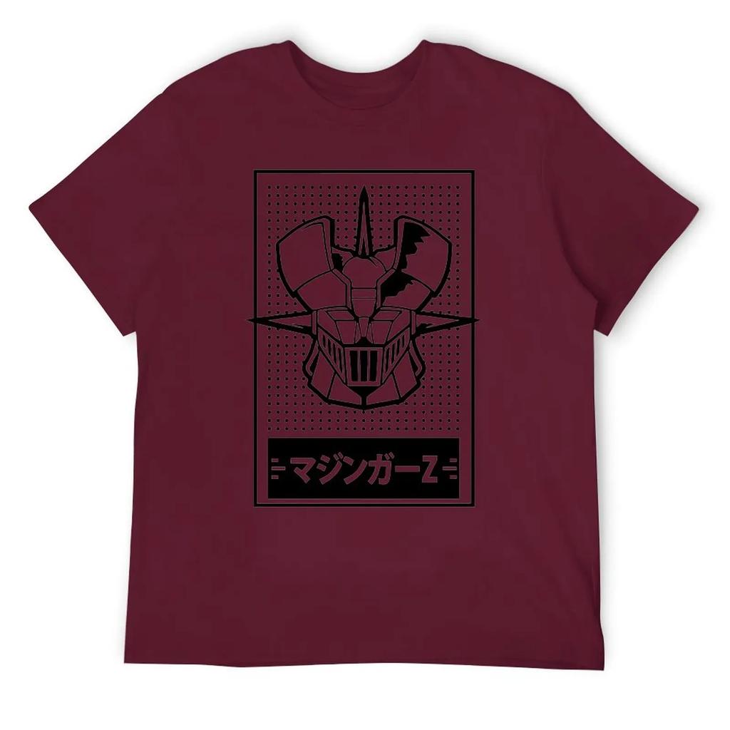 Mazinger Z Bust Essential For Sale T-shirts Casual Graphic T-shirt Crewneck Sports Geek Aactivity Competition USA Size