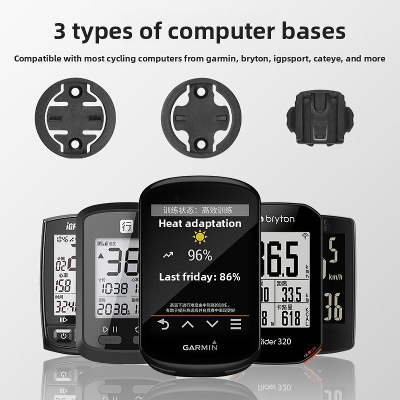 Bicycle Multifunction Bike Computer Mount Extension Aluminum Alloy Light Holder For Mountain Cycling Accessory