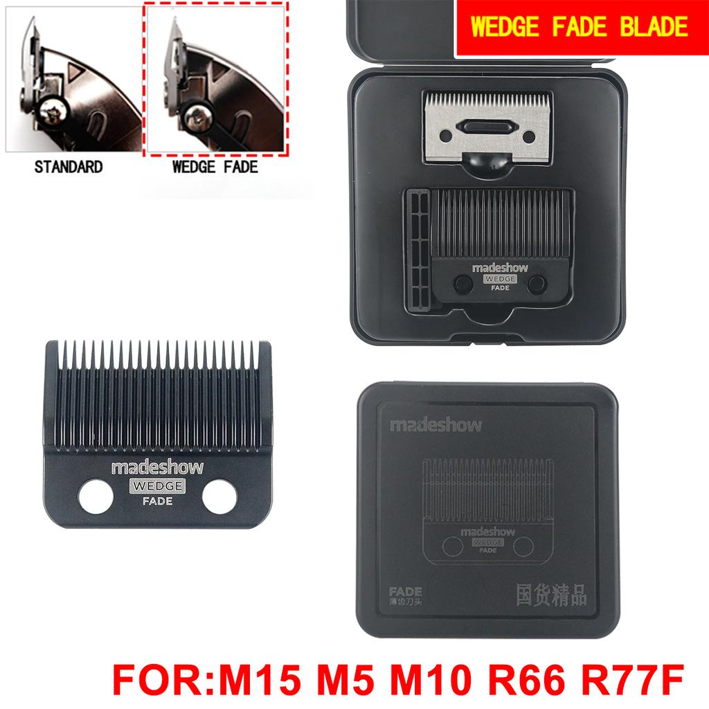 Professional Hair Clipper Original Replacement Blade for Madeshow M5(F)/M6/M10/M11/M15/M16 Kulilang R55F R77F G9C Trimmer Blades