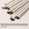 5/6/8/10 Makeup Brushes Set Upgrade Blade Eyeliner Brush Fine Oblique Head Eyebrow Brush Under The Eyes Place Detail Brush