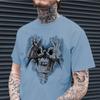 2024 Personality Popular Men's Summer Weird Quick Dry Short Sleeve Werid Pattern Print Shirt Loose Custom Shirt Men's Clothing
