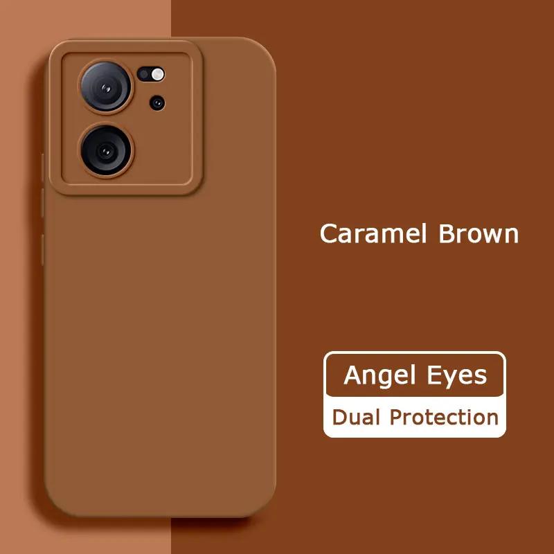 Pouzdro Angel Eyes z tekutého silikonu pro Xiaomi 13 13T Pro Ultra Lite Měkký nárazuvzdorný kryt na telefon Xiaomi13 13Pro 13Ultra 13Lite Funda