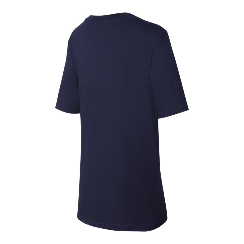 Nike X MLB Collaboration T-Shirt New York Yankees Comfortable Soft Skin-Friendly Fashion Short Sleeve Kids Tops Deep-Navy DX5241-410