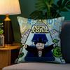 Cartoon M-Monopoly Pillow Case Plush Fabric Soft Double Sided Print Sofa Cushion Cover Throw Pillow Covers