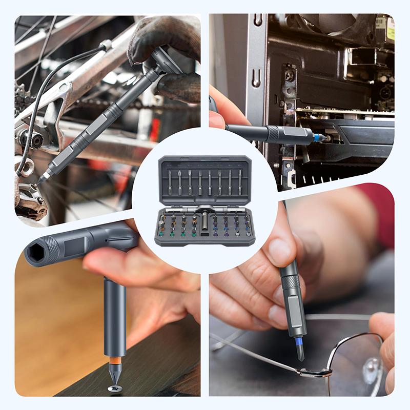 Ratchet Screwdriver Set,42-In-1 Magnetic Screwdriver Set With Disassemble Ratchet Handle,Multipurpose DIY Repair Tool