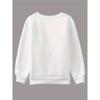 Kids Sweatshirt Registered Base Dinosaur 3rd Birthday Print -Lined Warm Boys' Round Neck Long Sleeve Top, Fashion Print Pattern Children's