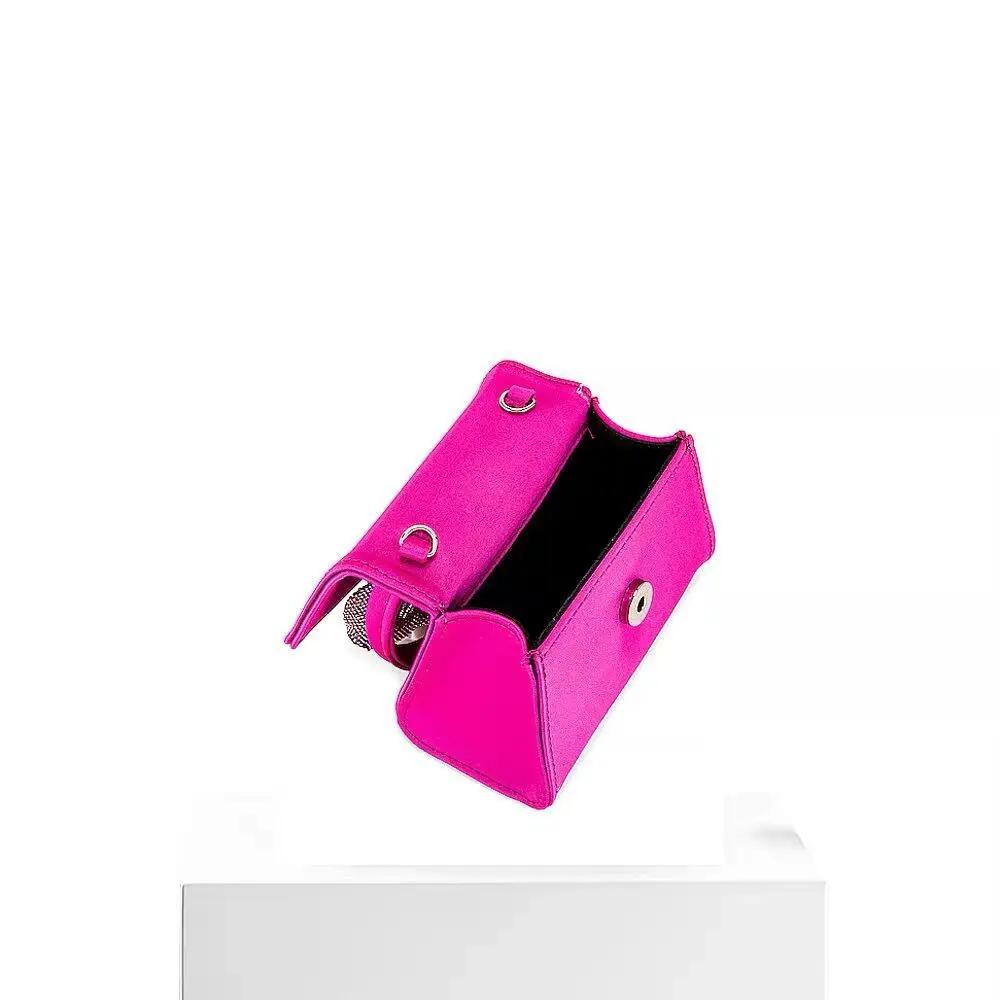 Henkeltaschen Kleine Handtaschen Für Damen Chic Diamanten Shopping Schultertaschen