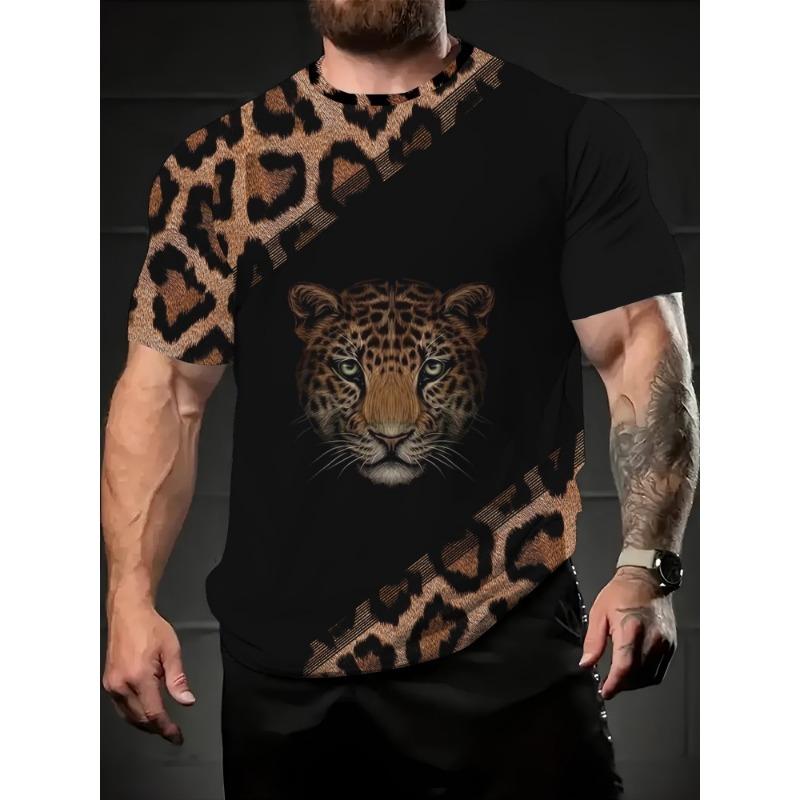 3D Duck Print Men's T-shirt Summer Daily Casual Men Loose Comfortable Short Sleeve Outdoor Street Men Sports Short Sleeve Top