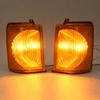 Front Bumper Headlight Side Corner Turn Signal Light Indicator Lamp Fit for Land Rover Discovery 2 1999-2002 Models Pre-Facelift