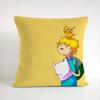 Cartoon Simple Pattern Pillowcase Interior Decoration Office Living Room Home Pillowcase
