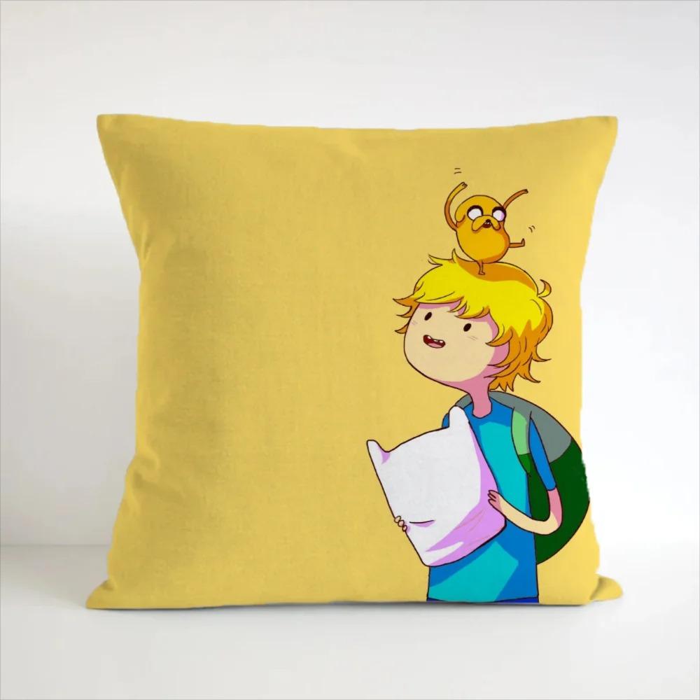 Cartoon Simple Pattern Pillowcase Interior Decoration Office Living Room Home Pillowcase