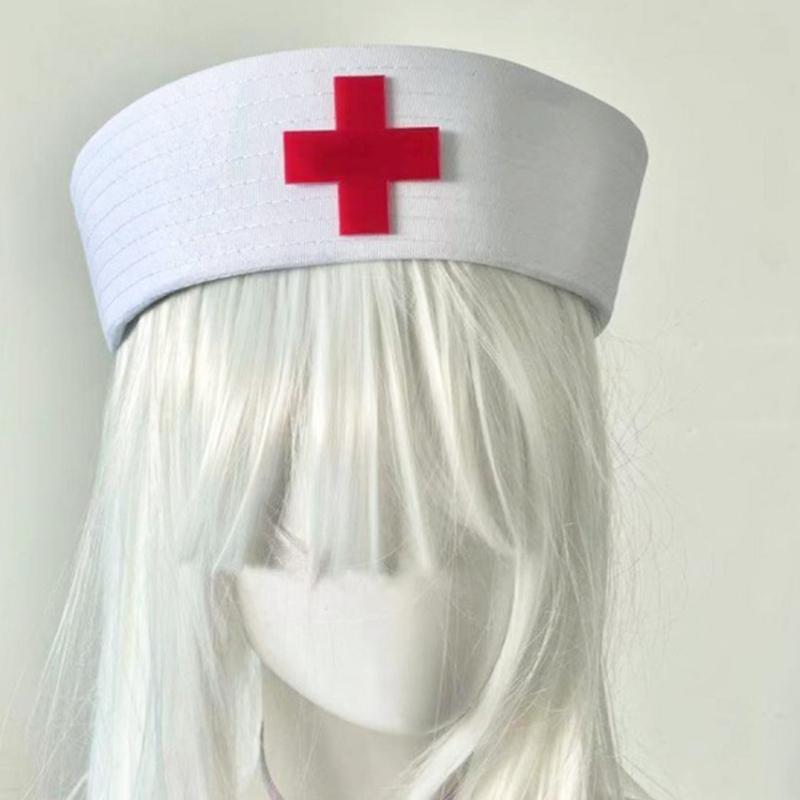 Flip Brims Beret Hat for Women Teens JK Crossed Marine Caps 2000s Uniform Hat Cosplay Dressingup Hat for Masquerades Parties