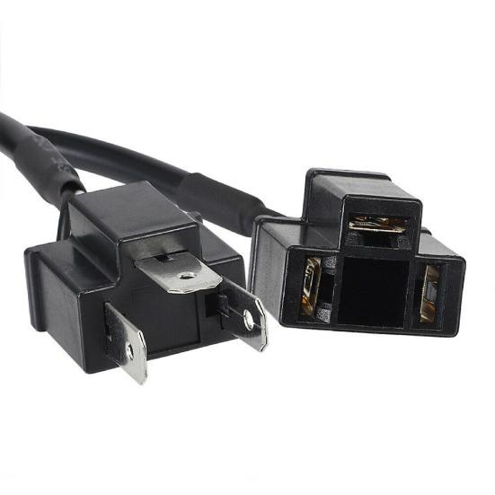 Headlight Decoder Plug Play Easy To Install Convenient H4 Wire LED Headlight Resistor