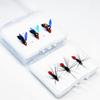 3Box Bundle(Total 9Pcs Flies)- Fly Fishing Flies Artificial Wet Flies Bait for Trout/Bass Artificial Nymphs Bait Fish Bait