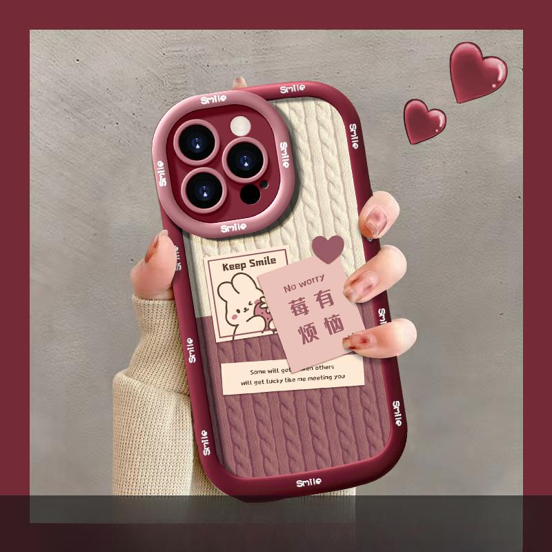 Form hat Probleme Anwendbar auf Apple 16PRO Handyhülle iPhone 15 Vollumschließend Feines Loch Sturzsicher 14 Niedlich XR/XS Frauen