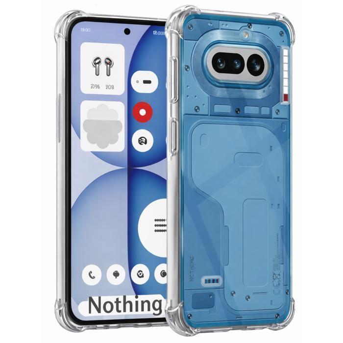 Coque pour Nothing Phone 4a - Antichoc Protection TPU Souple Transparent Phonillico®