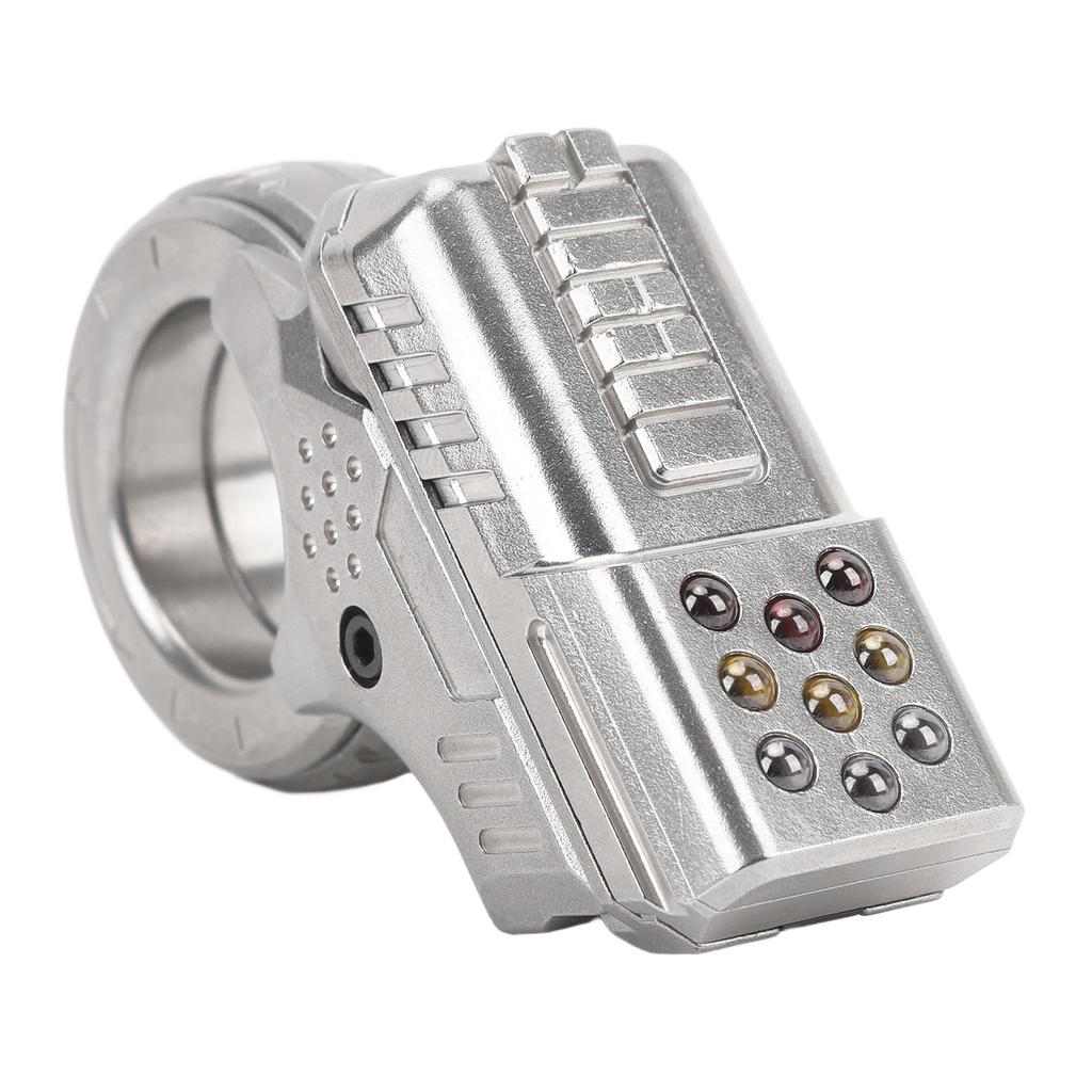 Brinquedo Anel Roda Catraca Aço Inoxidável Multifuncional Alívio de Estresse Descompressão Ponta do Dedo Catraca