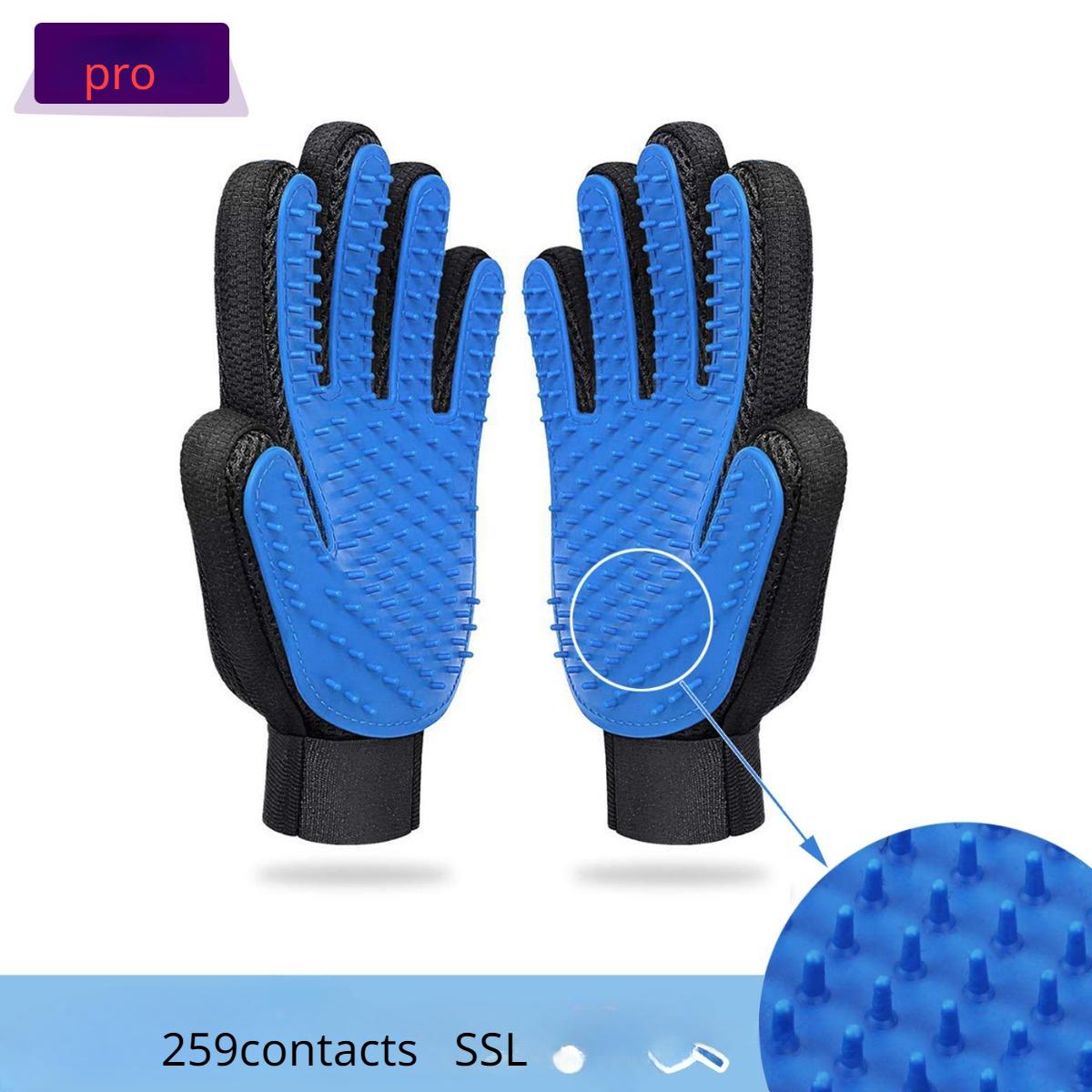 

Wholesale encryption dog cat bite-proof pet massage gloves bathing gloves brushed gloves
