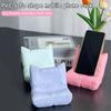 Cute Sofa Chair Phone Holder Rack Universal Phone Stand Bracket With Charger Hole For Movie Tv For Iphone For Samsung Xiaomi