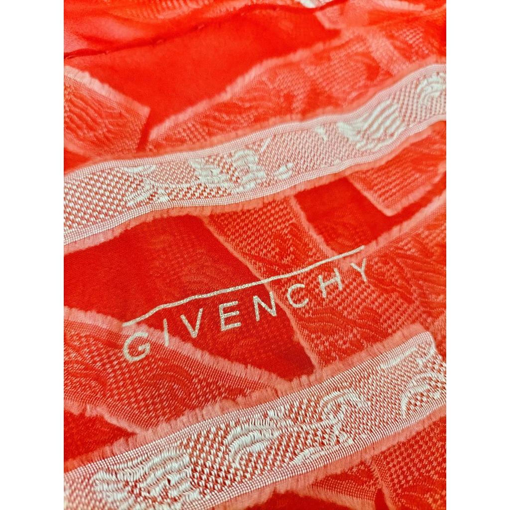 Used Givenchy - Silk Scarf Red