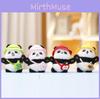 Plush Panda Toy With Keychain For Girls Soft Stuffed Animal Gift For Kids