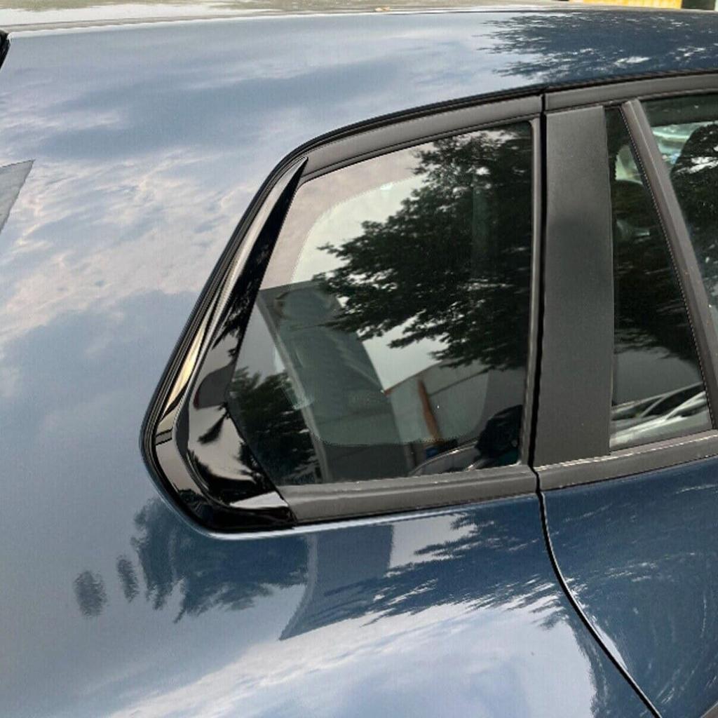 1Pair Glossy Black Rear Window Trim Molding Cover Trim for Mazda CX-50 2023-2025