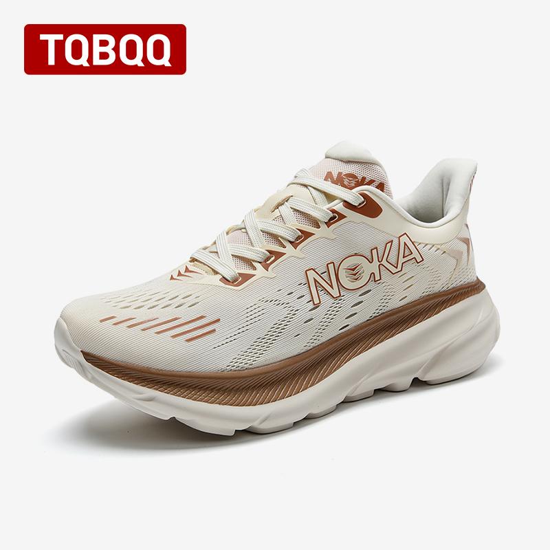 

Мужские кроссовки Carbon Plate Air Cushion с воздушной подушкой, дышащие, легкие, женские, спортивные, нескользящие, эластичные, для марафона 39 бежевый