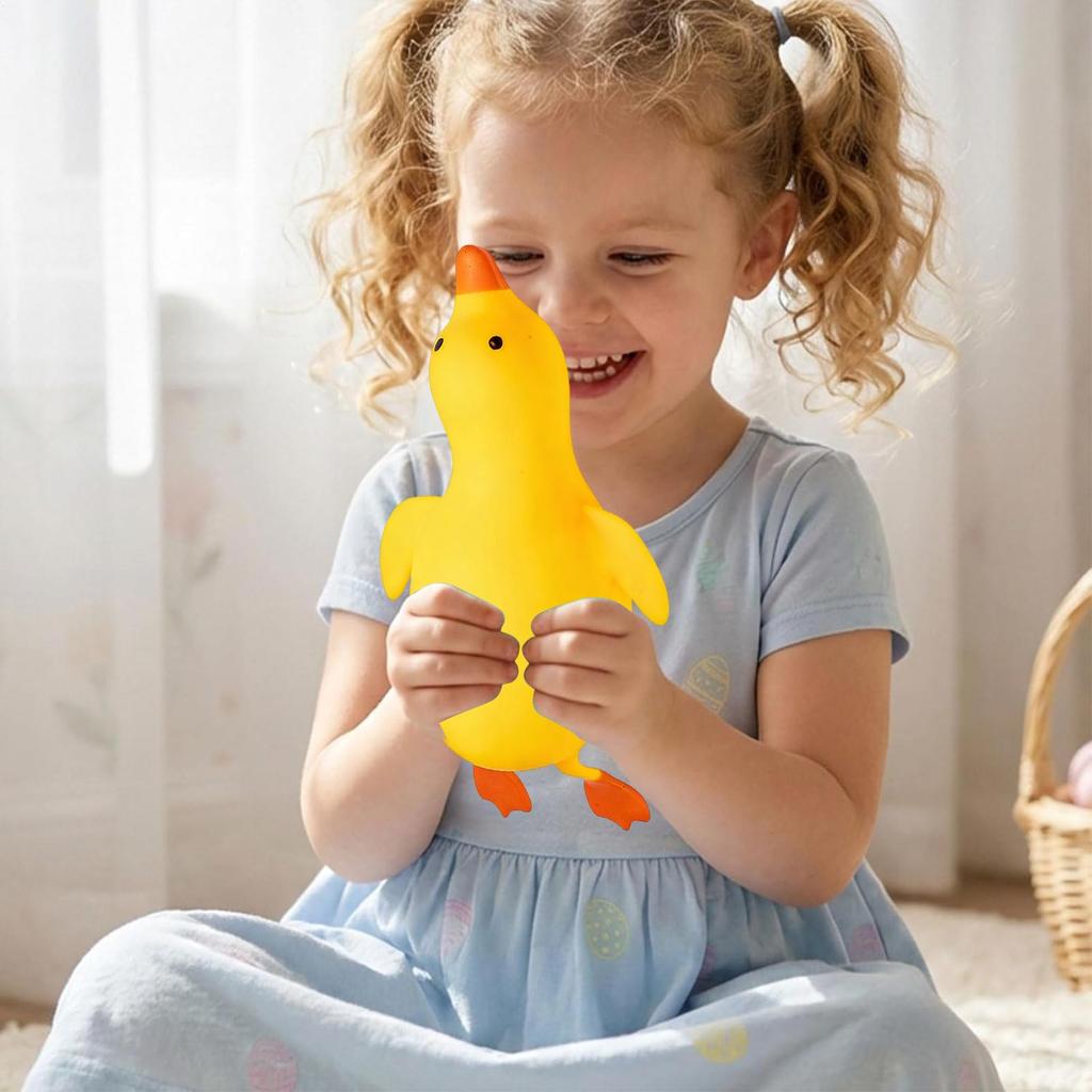 Kid Squeeze Toys Cute Duck Shape Slow Rebound Reusable Fidget Pinch Toys for Kids Boys Girls Children Teens Adults Women Men
