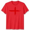 England St George Faded Flag Unisex Tshirt Top