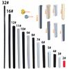 Technical MOC Parts Axle 32062 4519 3705 32073 3706 44294 3707 60485 3737 23948 3708 24316 87083 15462 55013 6587 99008 32209